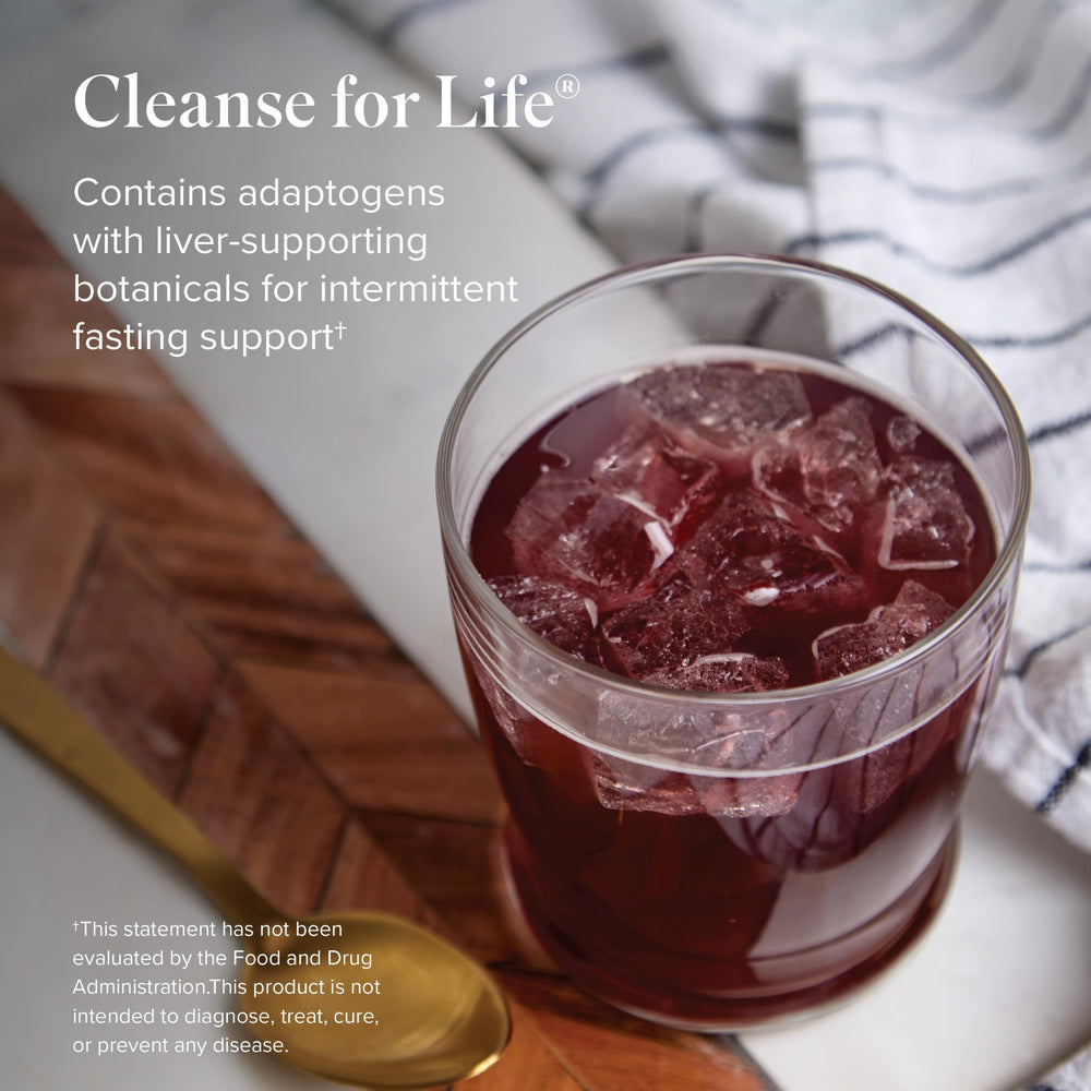 Isagenix Cleanse for Life berry packaging varies indicates adaptable presentation.