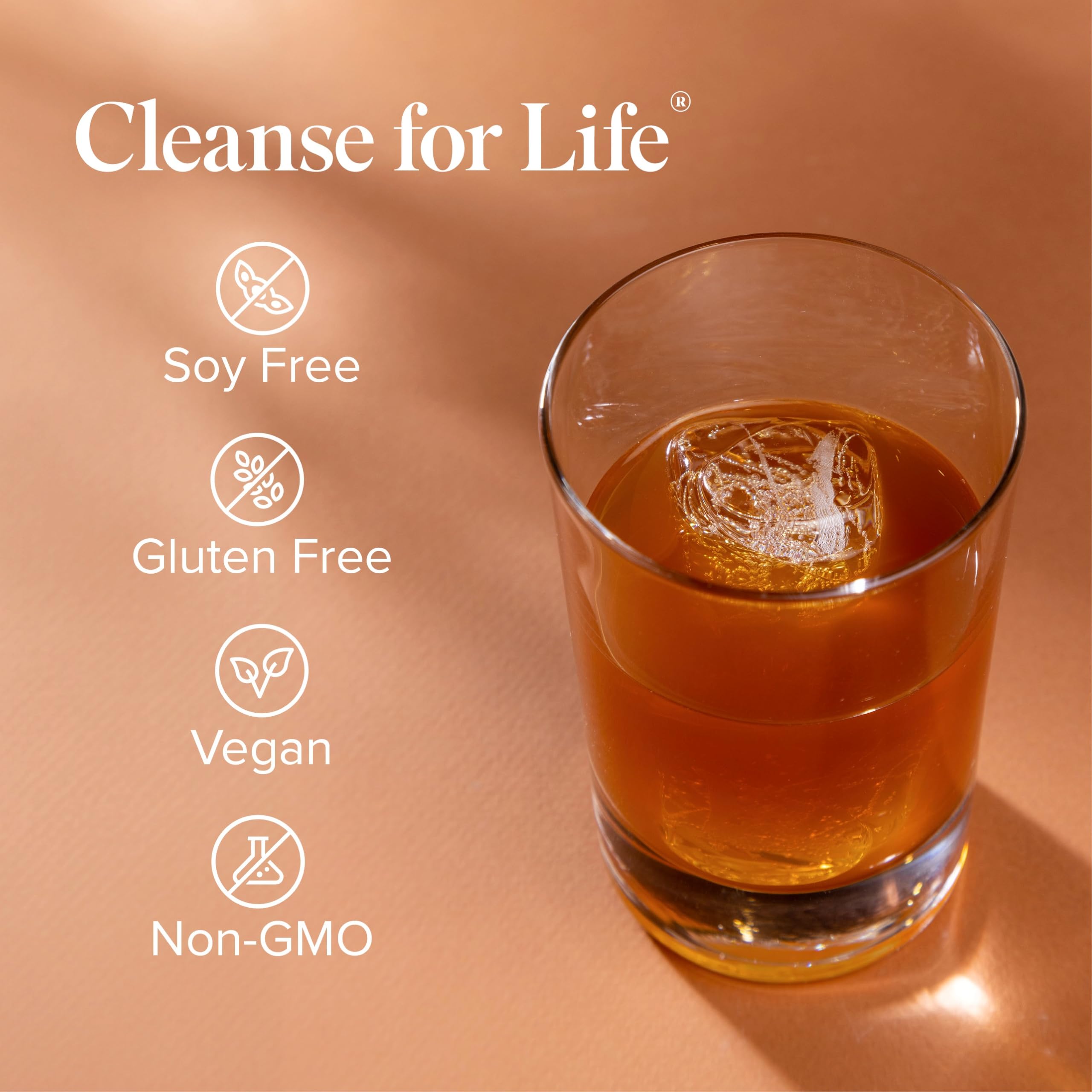 Isagenix Cleanse for Life ingredients highlight turmeric, licorice, bilberry for antioxidant support.