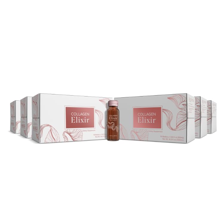 Isagenix Collagen Elixir Wild Berry bottle for daily hydration and skin radiance