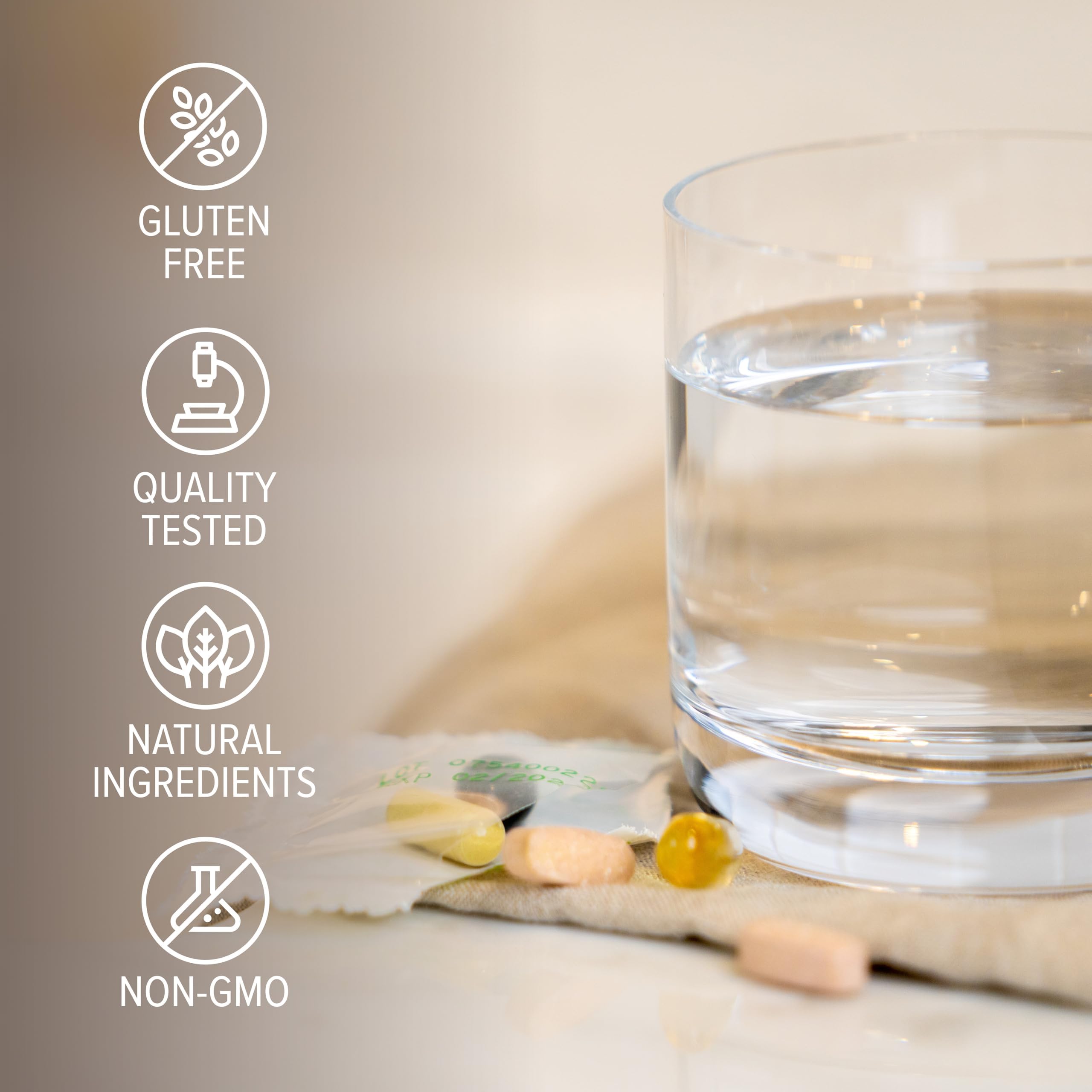 Isagenix Complete Essentials Daily Pack for Women vitamins A, C, E supporting cellular resilience.