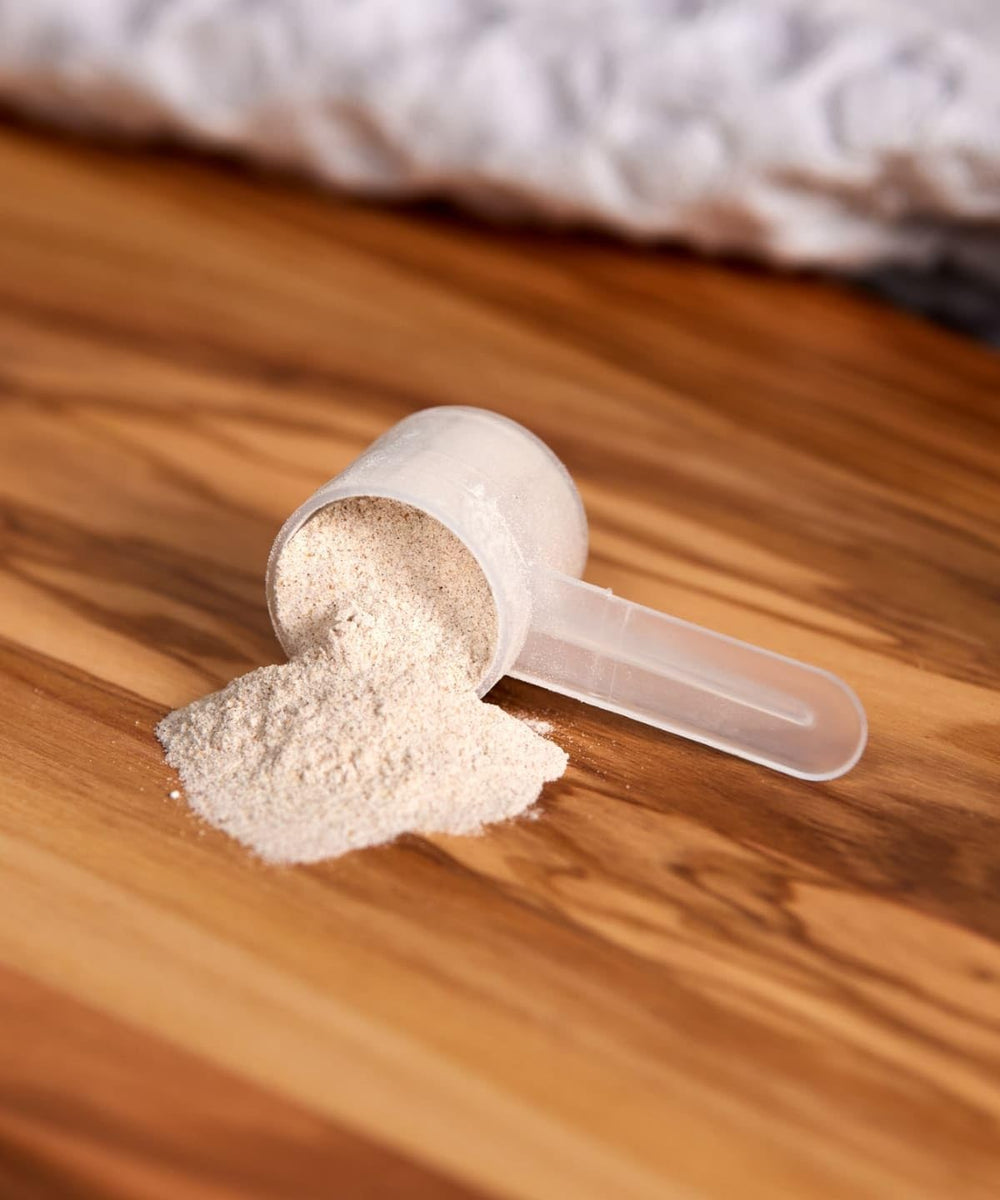 Isagenix Heart Shake Booster blends easily into shakes and yogurts
