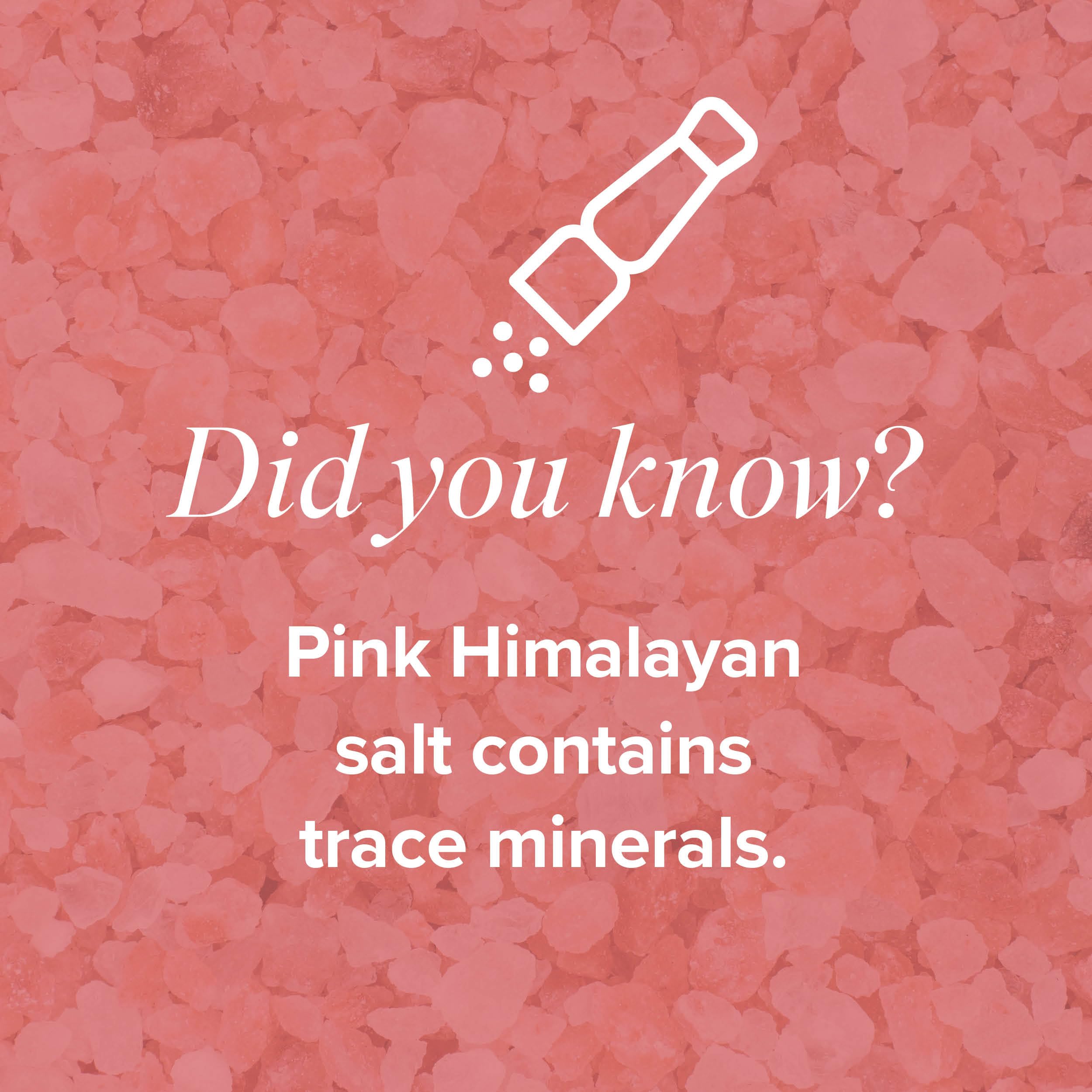 Isagenix Hydrate coconut water and pink Himalayan salt ingredients visual.