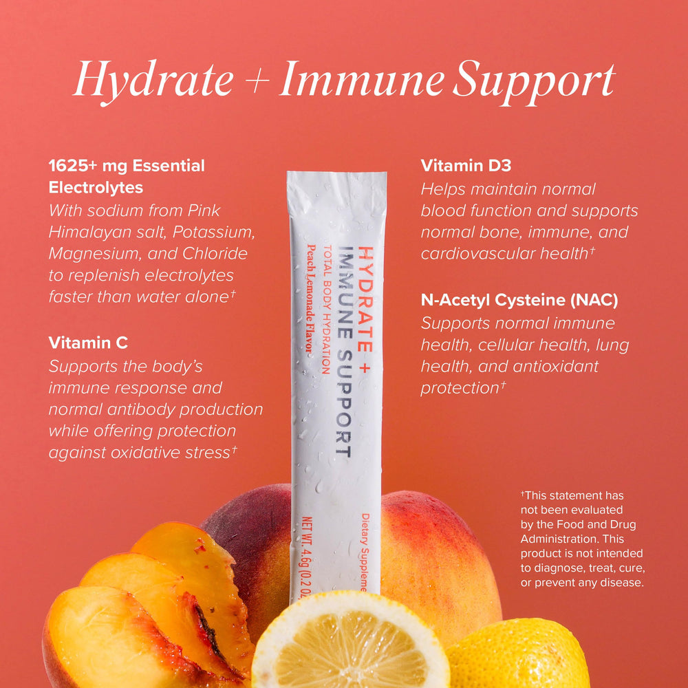 Isagenix Hydrate natural beet and annatto color give vibrant lemonade.