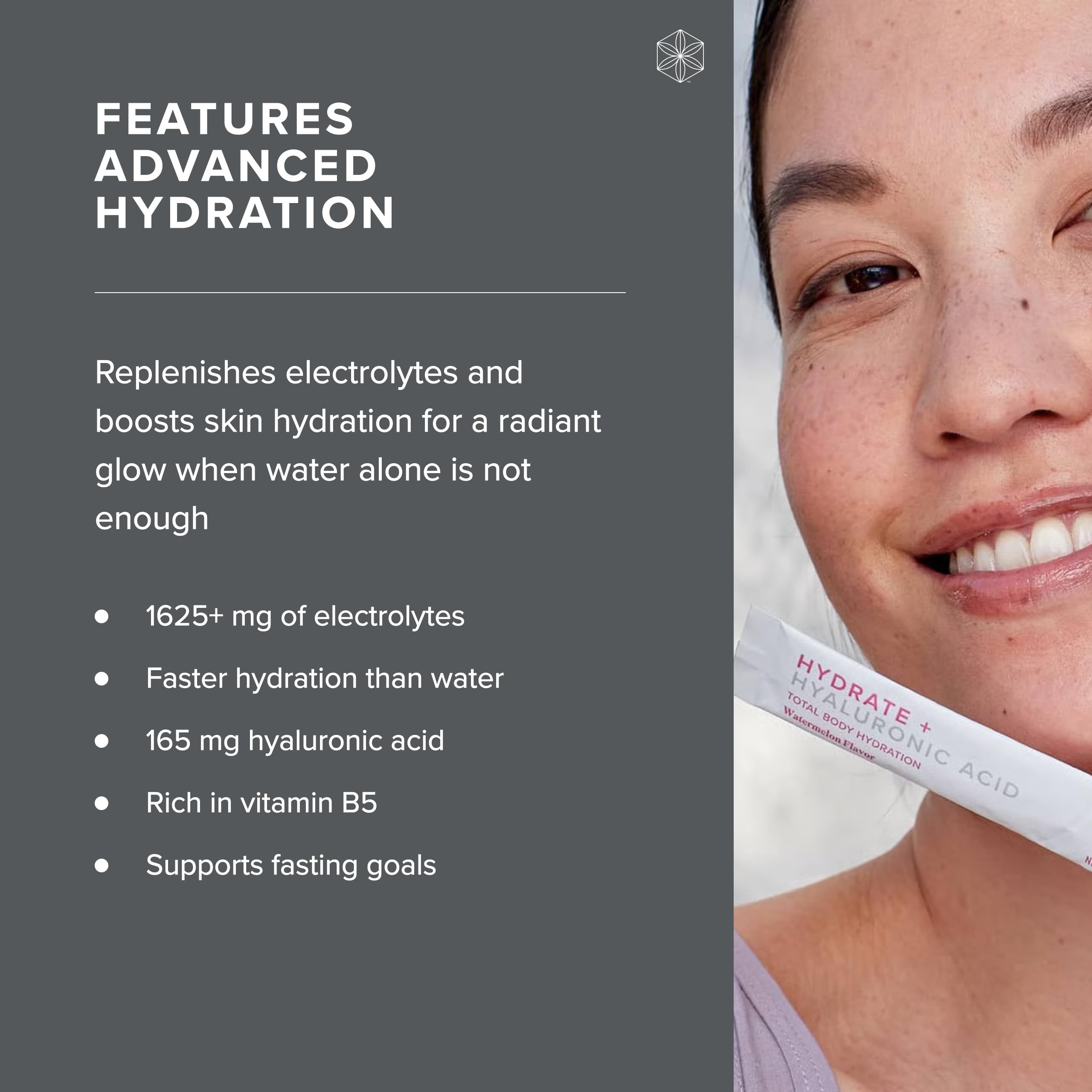 Isagenix Hydrate Watermelon beet powder color adds natural hue to the drink.