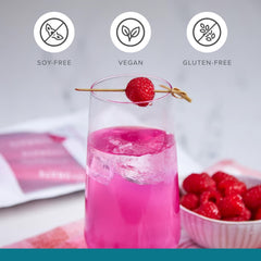 Isagenix Hydrate Watermelon stick close-up with hyaluronic acid for skin hydration.