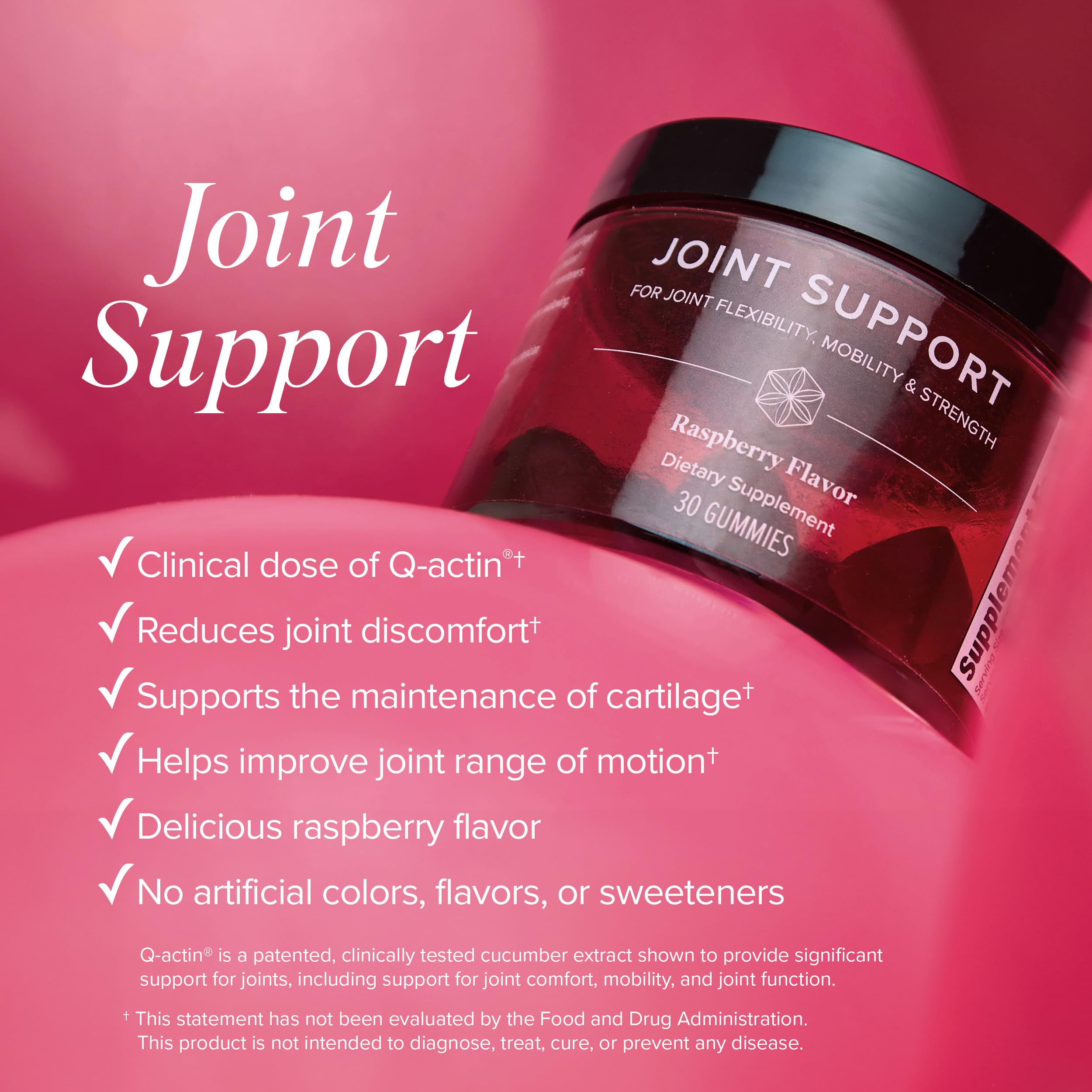 Isagenix Joint Support gummy infused with MCT oil for daily nourishment.
