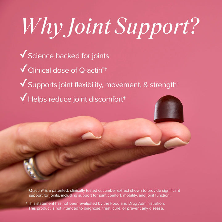 Isagenix Joint Support vegan, gluten-free, non-GMO ingredients on label.