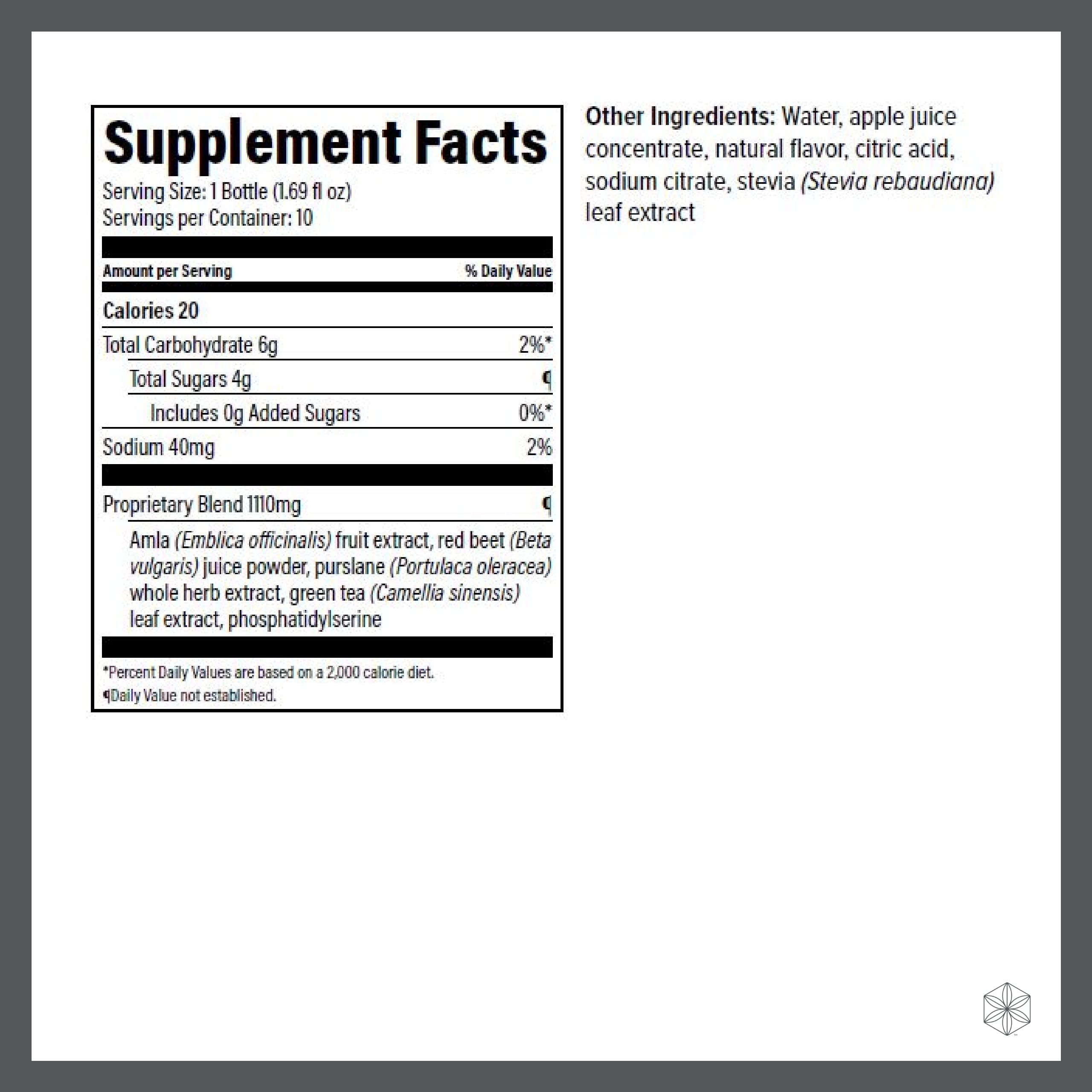 Isagenix Nootropic Elixir being poured for quick focus