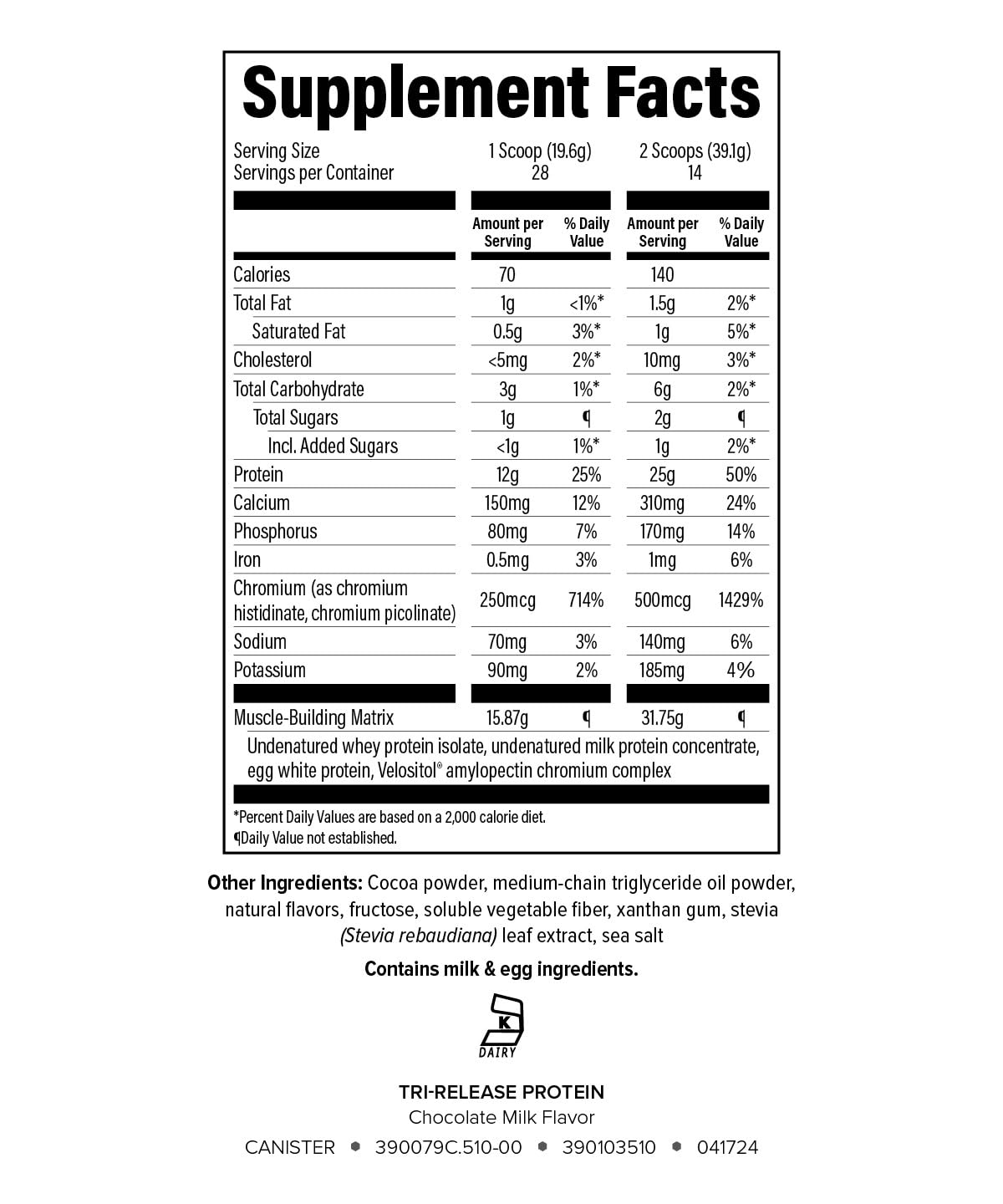 Isagenix Tri-Release Protein shake poured, emphasizing 3-stage release benefits.