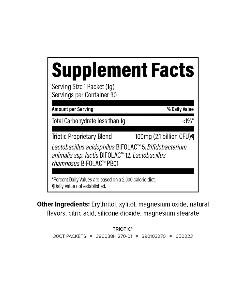 Isagenix Triotic single packet ready for daily use