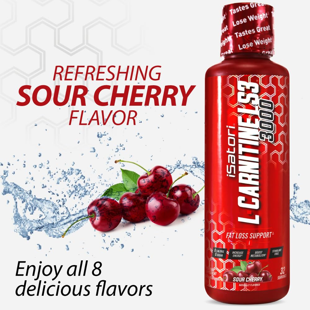 iSatori L-Carnitine LS3 ready for pre-workout routine and energy boost