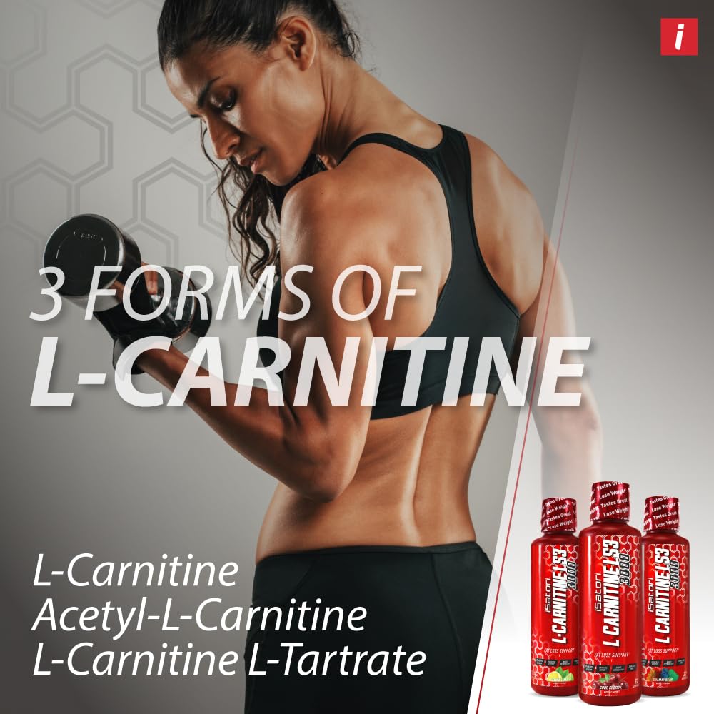 iSatori L-Carnitine LS3 measure with dropper, precise dosing for daily use