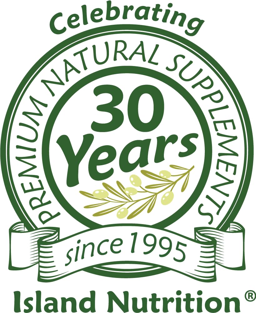 Island Nutrition polyphenols label graphic highlights 40% total polyphenols for clarity