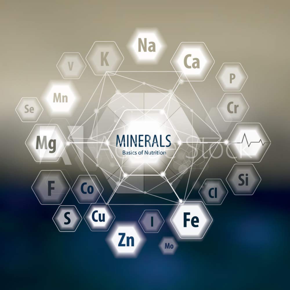 ISOP fulvic minerals and trace minerals support overall wellness concept.