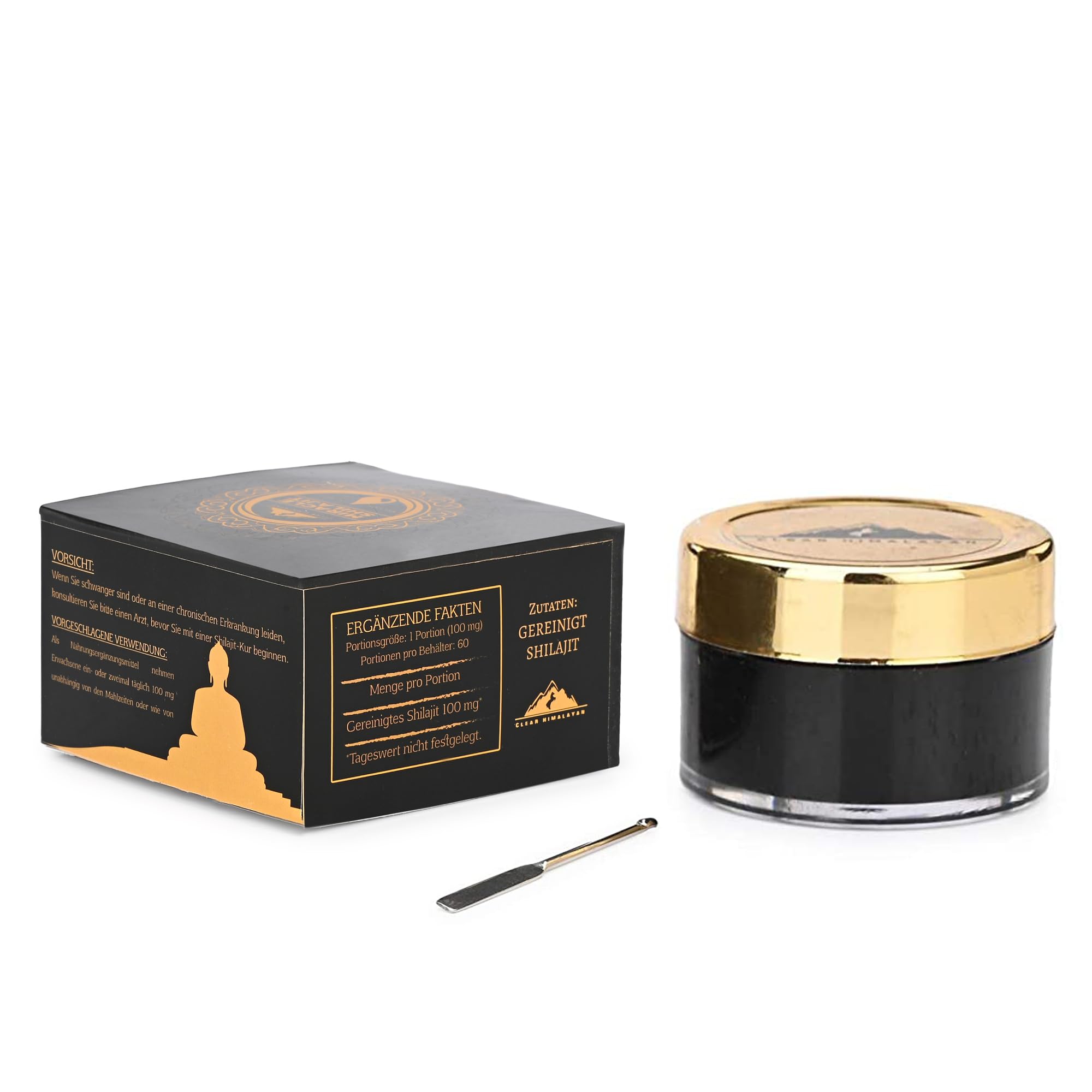 ISOP Shilajit resin packaged in jar to preserve freshness.