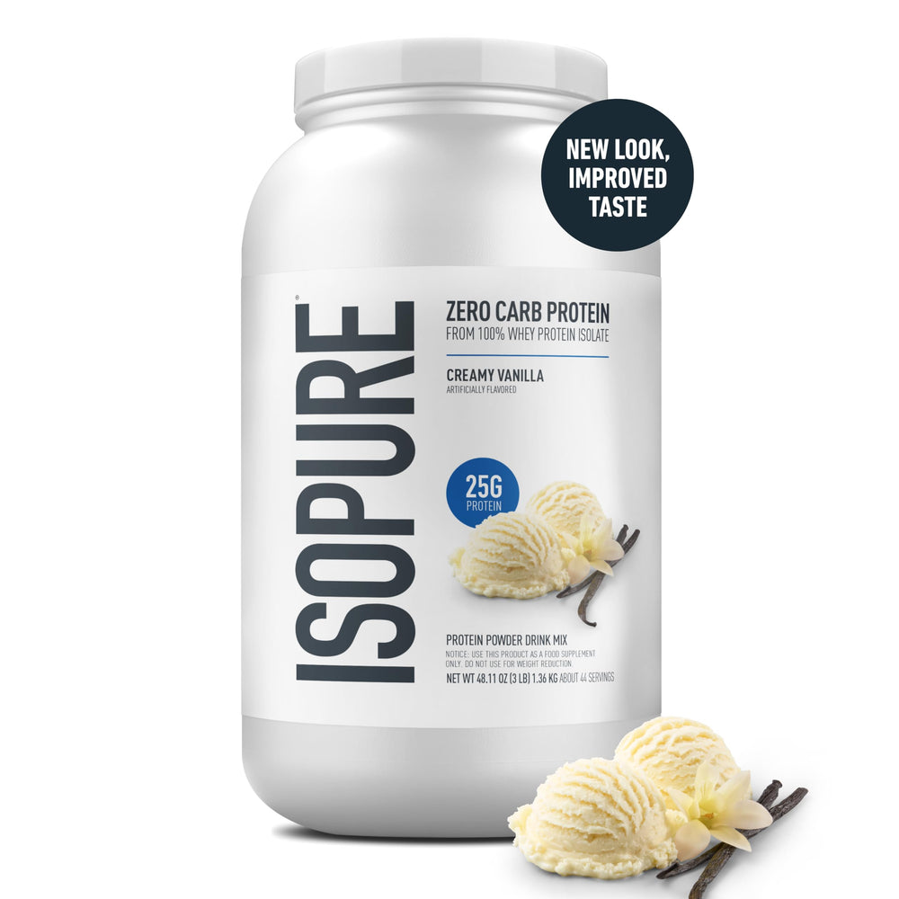 Isopure whey isolate vanilla shake image ready for quick protein boost