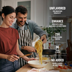 Isopure whey isolate being poured into a shaker for a quick protein boost