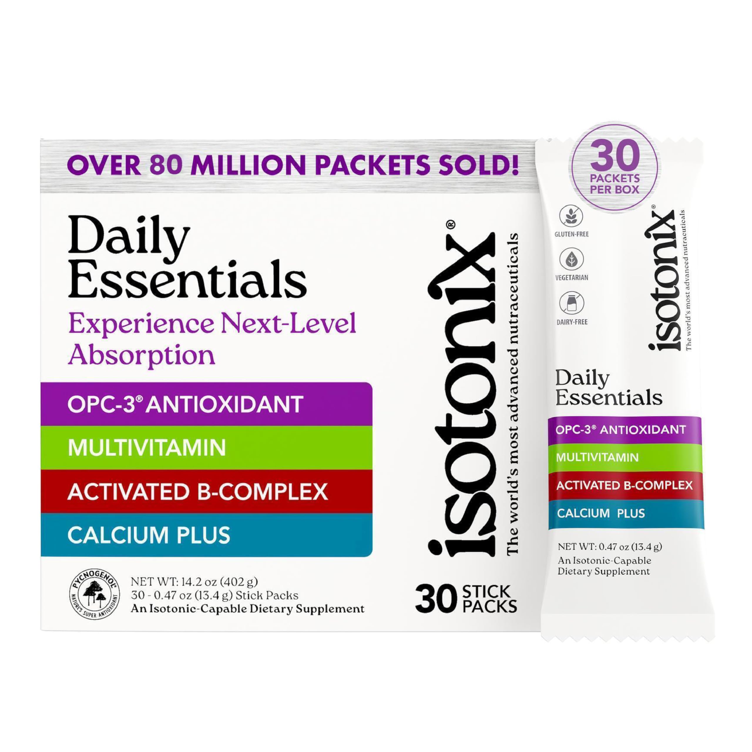 Isotonix Daily Essentials outer box for convenient daily use.