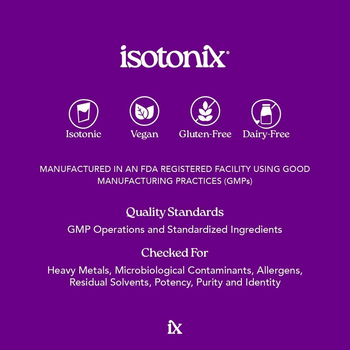 Isotonix OPC-3 ingredients panel featuring Pycnogenol and grape seed extracts