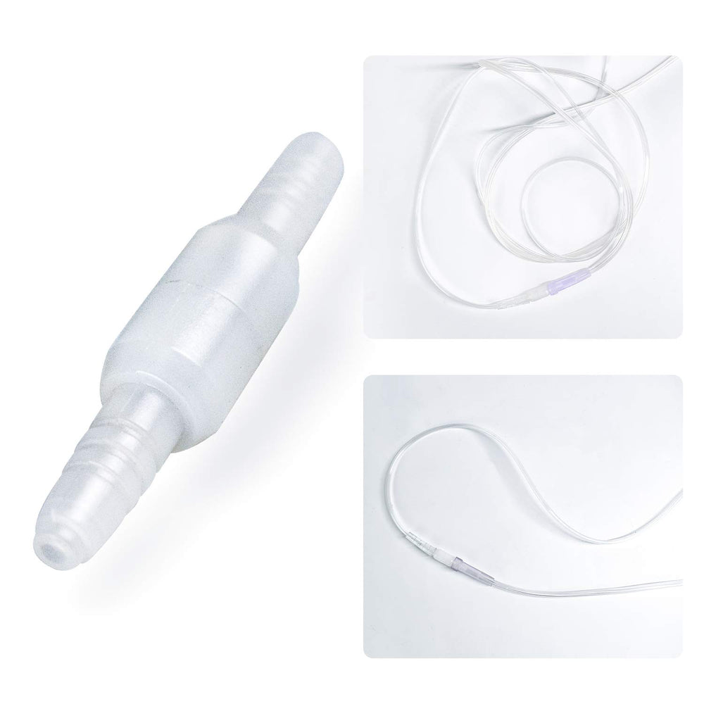 ItAll oxygen tubing swivel 360-degree connector reduces snarls and twists