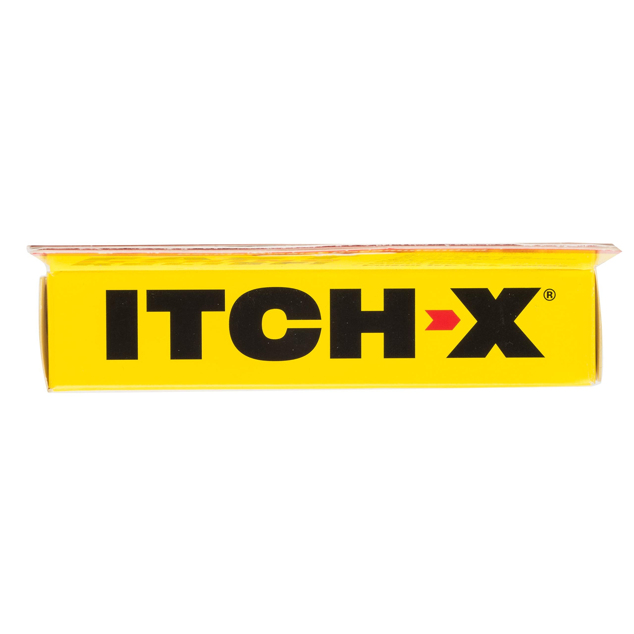 Itch-X gel applied to forearm showing rapid comfort after bite.