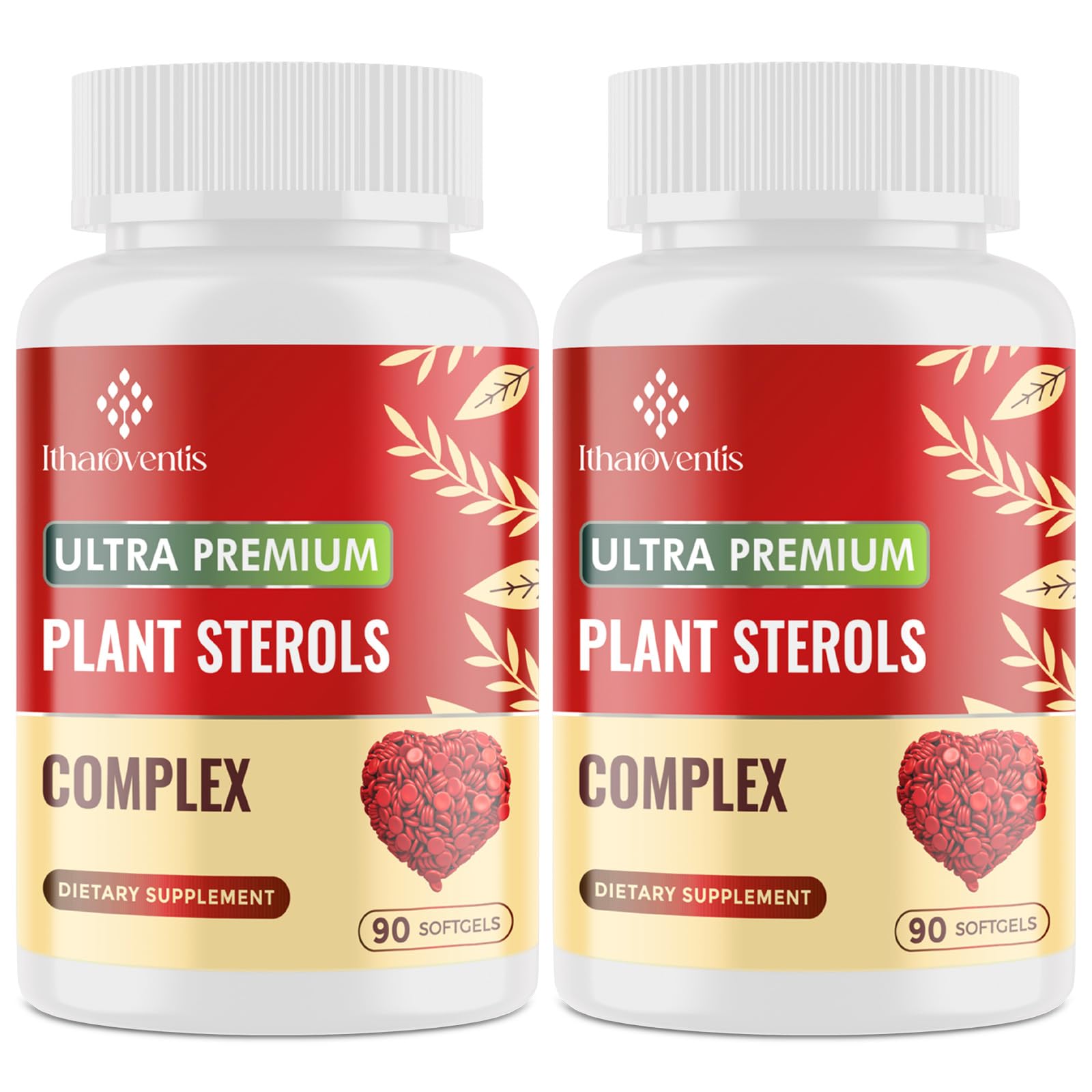 Itharoventis cholesterol softgels packaging highlighting advanced formula