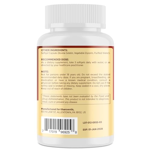 Itharoventis omega-3 pills close-up highlights EPA and DHA benefits.