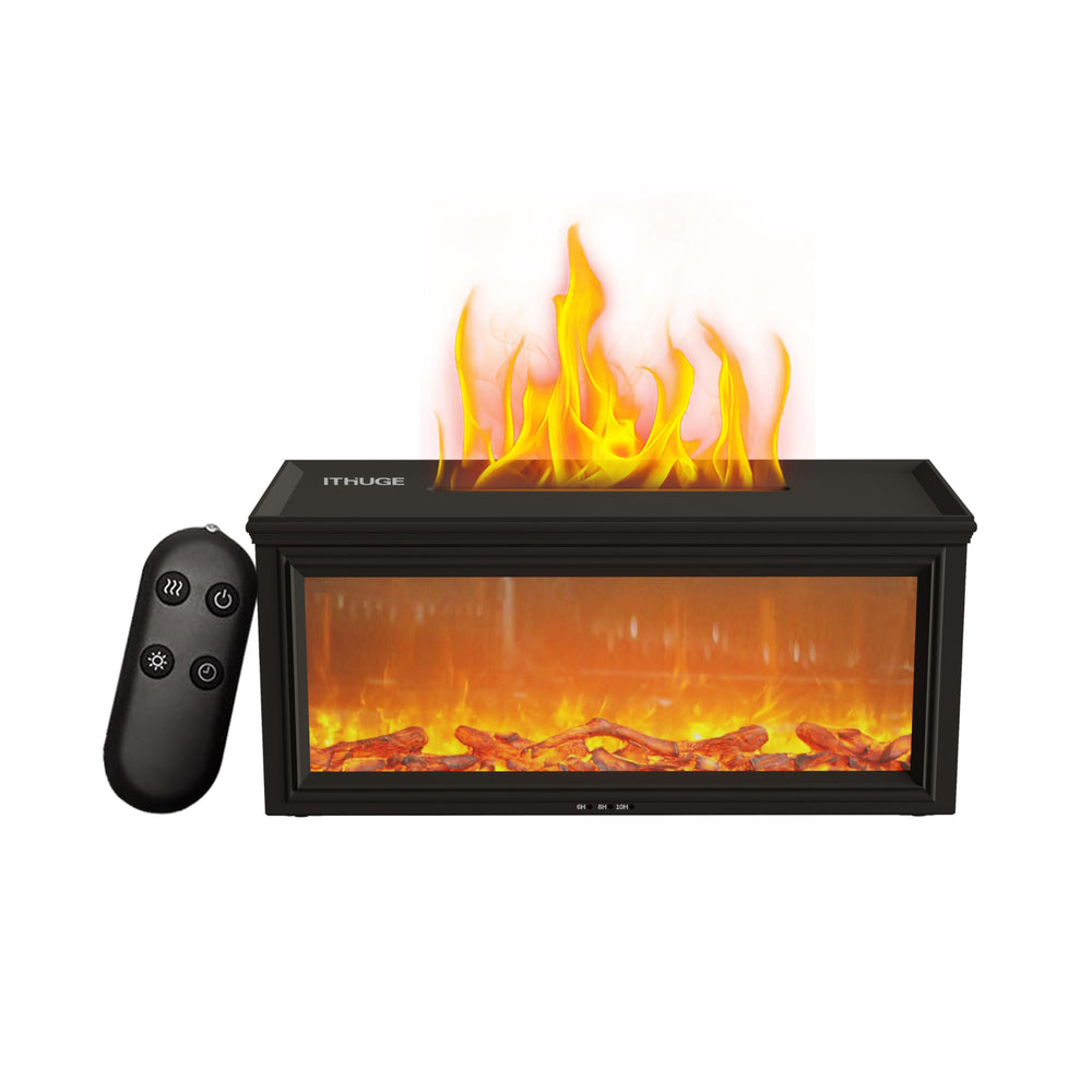 ITHUGE Fireplace Flame Diffuser with realistic flame display creates cozy ambience in any room