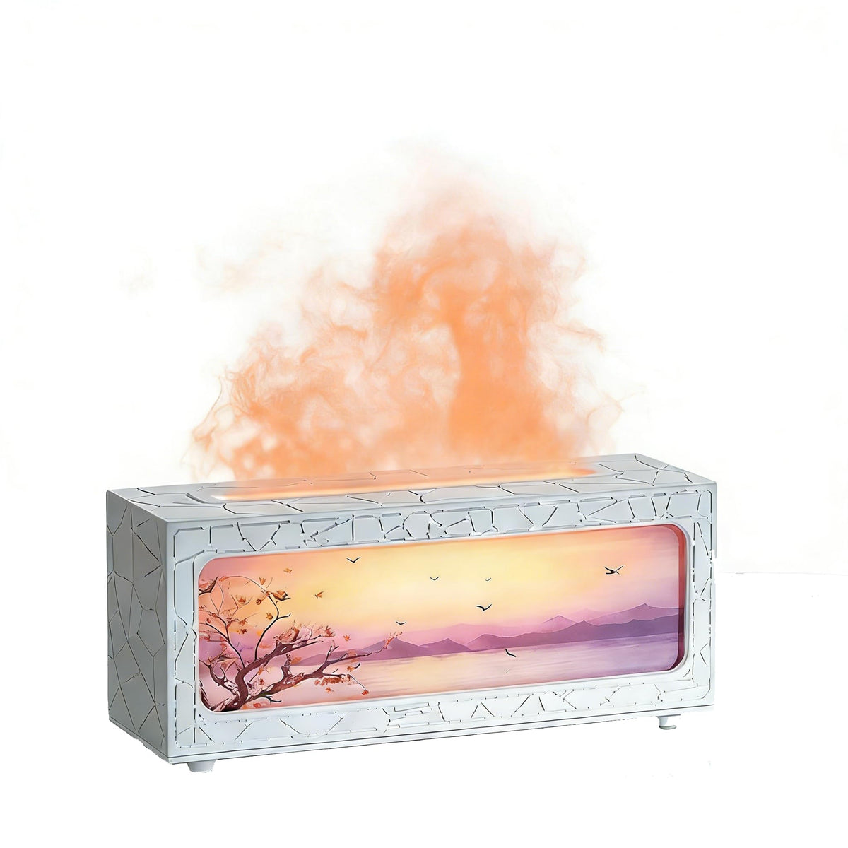 ITHUGE fireplace flame display creates a cozy ambiance in any room.