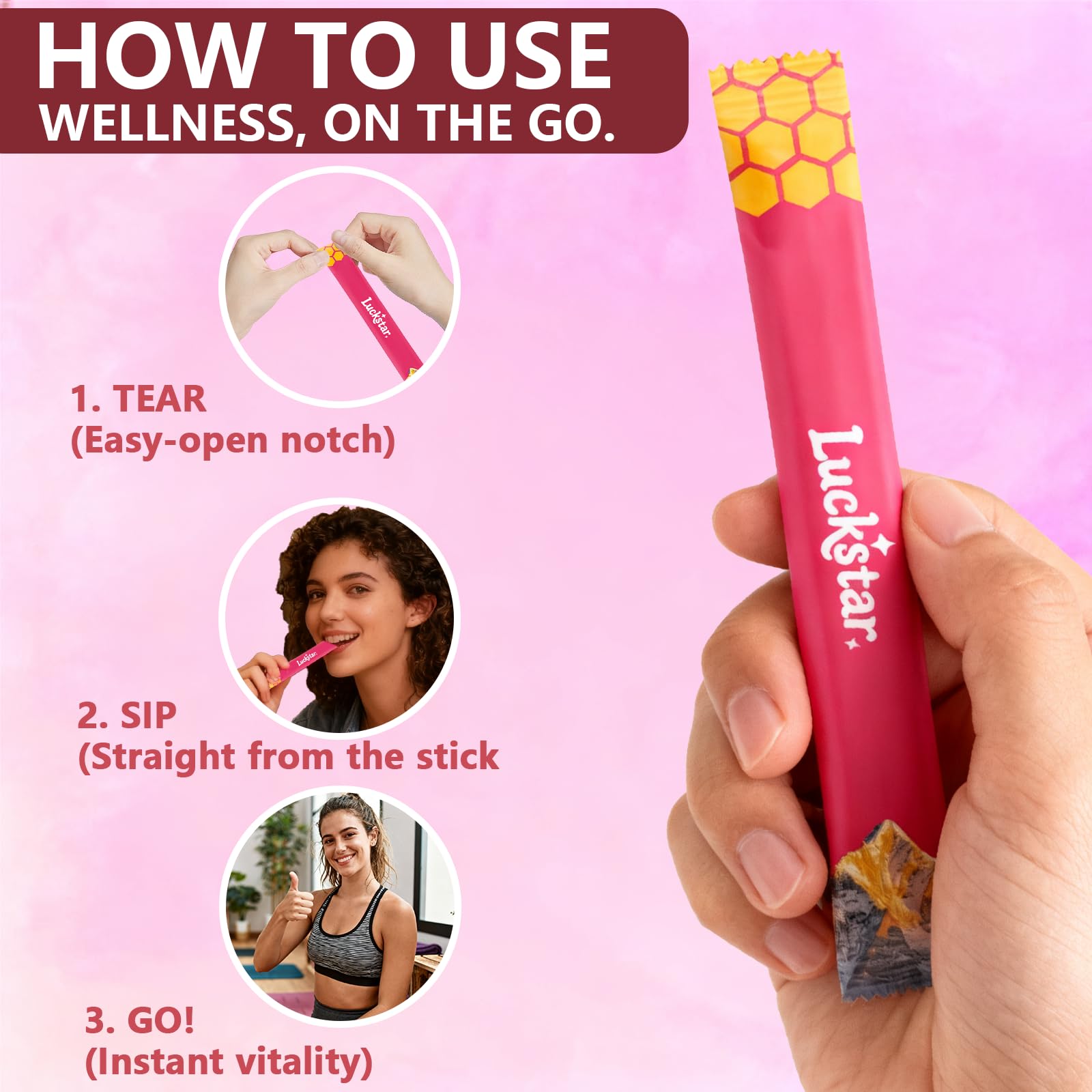 Itiban Himalayan Shilajit Honey Stick ingredients with raw honey and minerals for vitality.