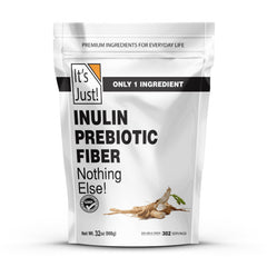 Its Just! inulin prebiotic fiber bottle for digestive balance.