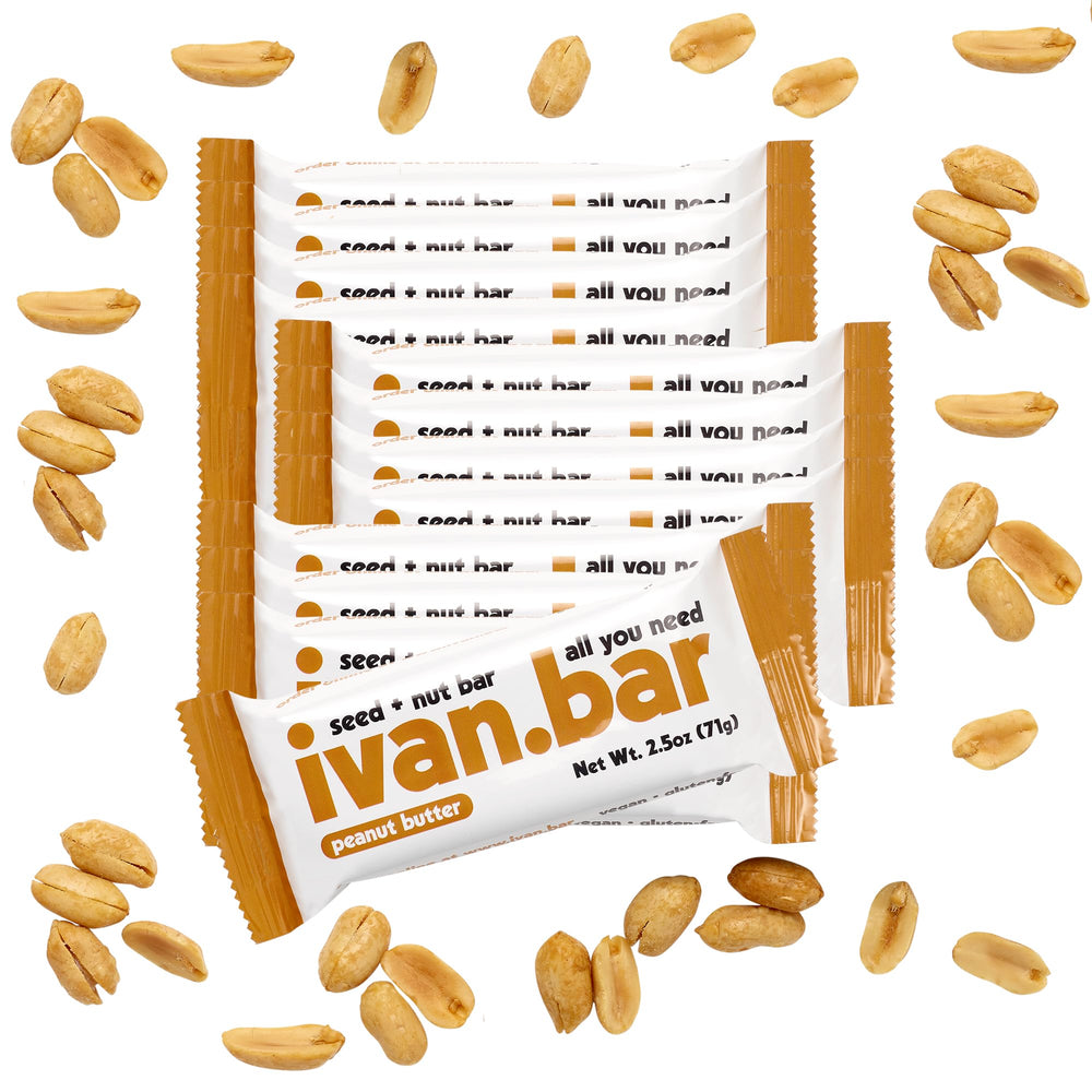 ivan.bar Protein Packed Energy Snack Bar on the go for a quick protein boost.