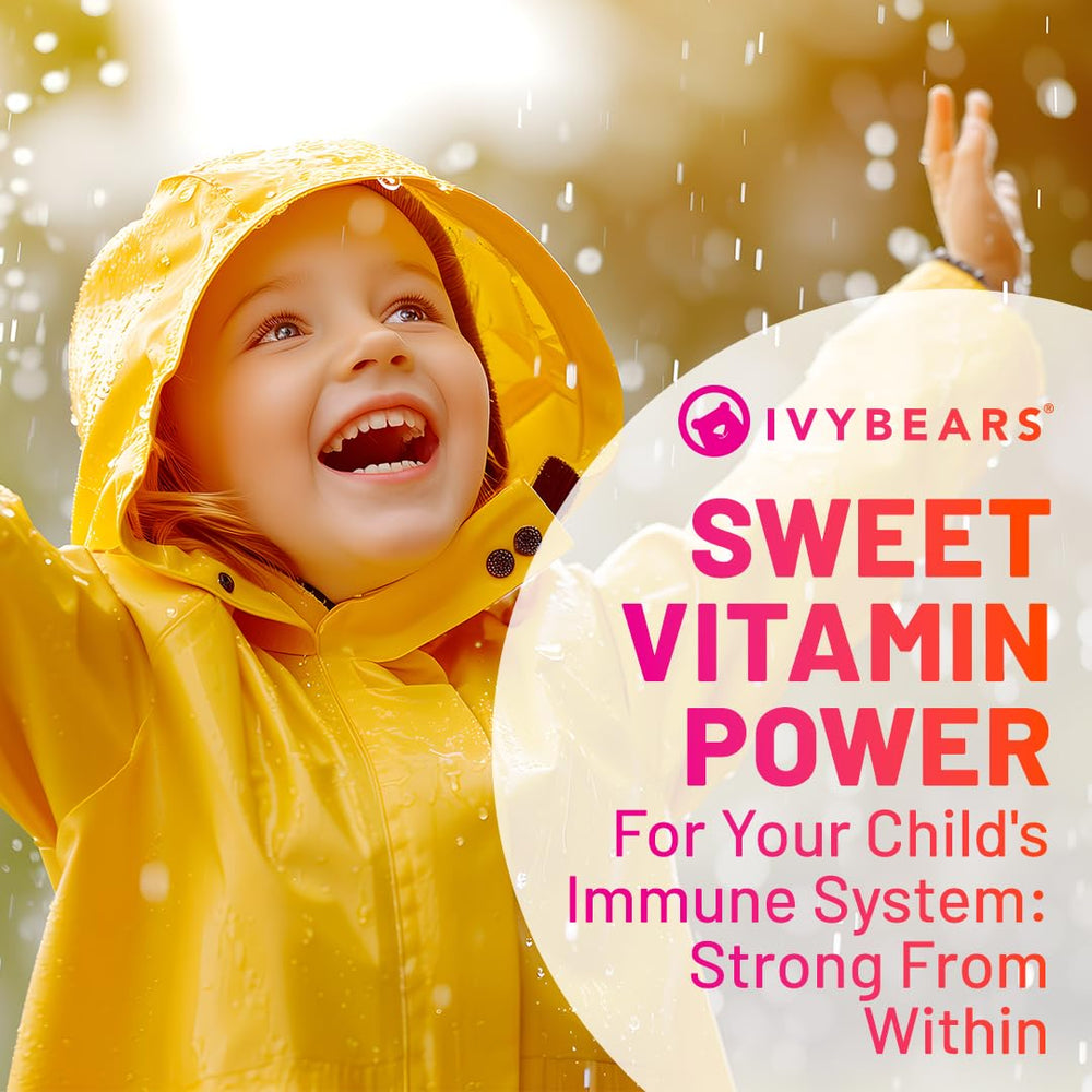 German-made IvyBears packaging signaling premium, parent-trusted nutrition
