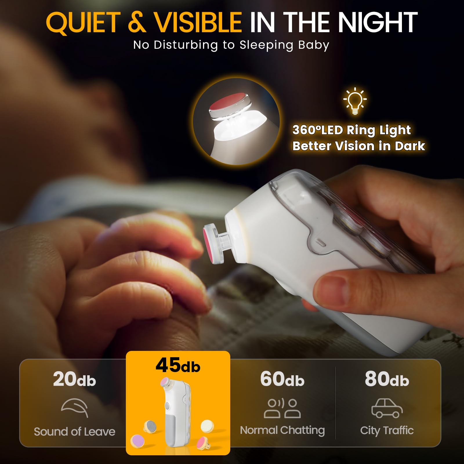 IvyWind compact design fits small hands for easier use.