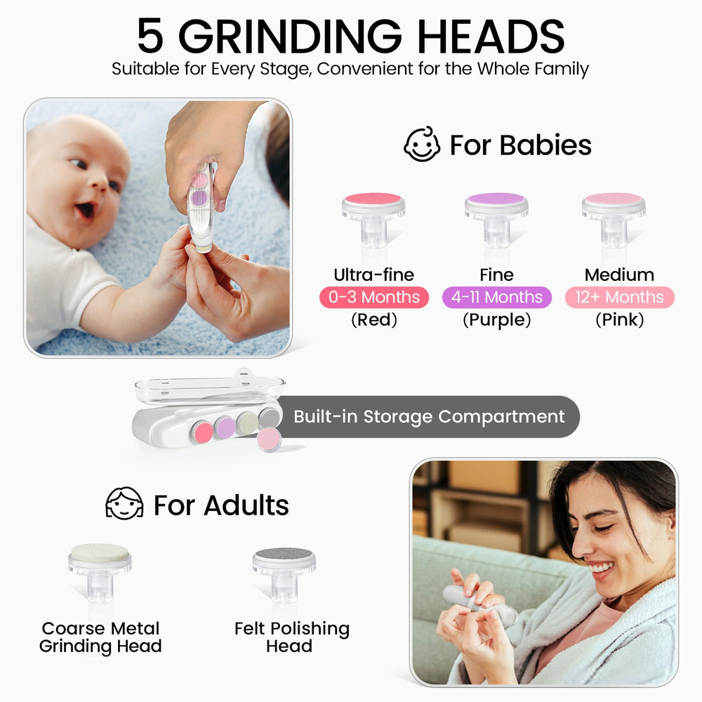 IvyWind universal heads enable safe trimming for all ages.