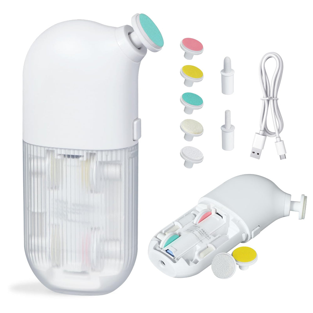 IvyWind Electric Nail File front view showing compact design for gentle baby nail care.