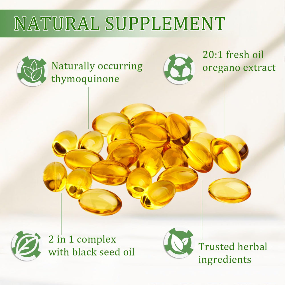 ixarco ovela ingredients-panel highlights oregano and black seed oil blend.