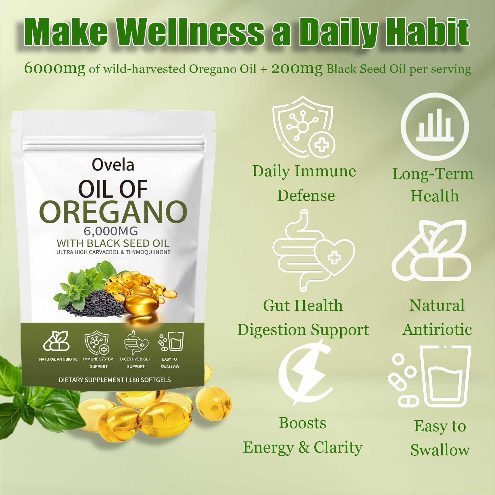 ixarco ovela softgel-packs ready for daily gut-friendly supplementation.