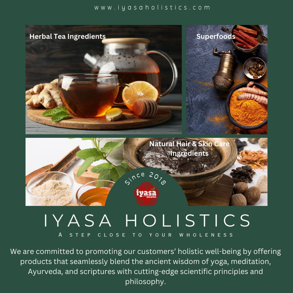 Iyasa Holistics licorice root powder used in facial masks for skin care