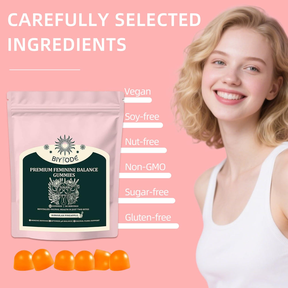 Gummies arranged with fruit for a fresh tropical daily ritual.