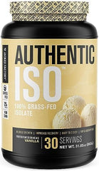 Jacked Factory Authentic ISO Whey Vanilla powder jar with lid