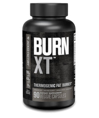 Jacked Factory Burn-XT Black bottle front for energy and focus.