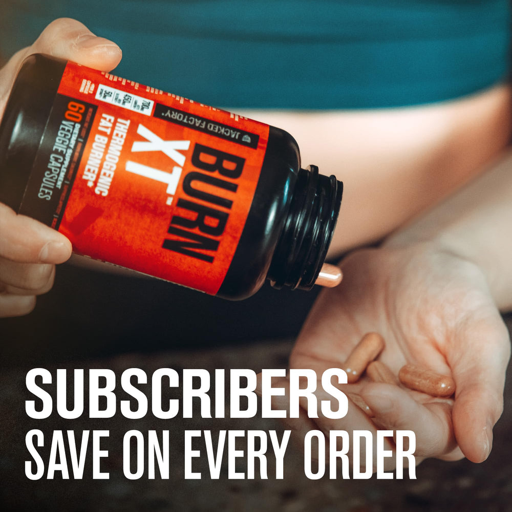 Burn-XT energy-boost visual suggesting daytime workout support.