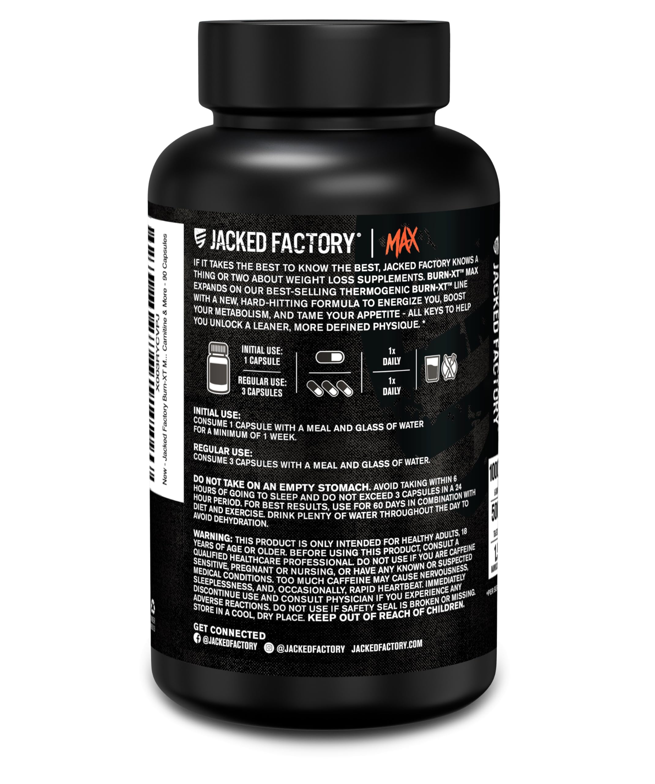 Lifestyle shot of user preparing for a workout with Burn-XT Max