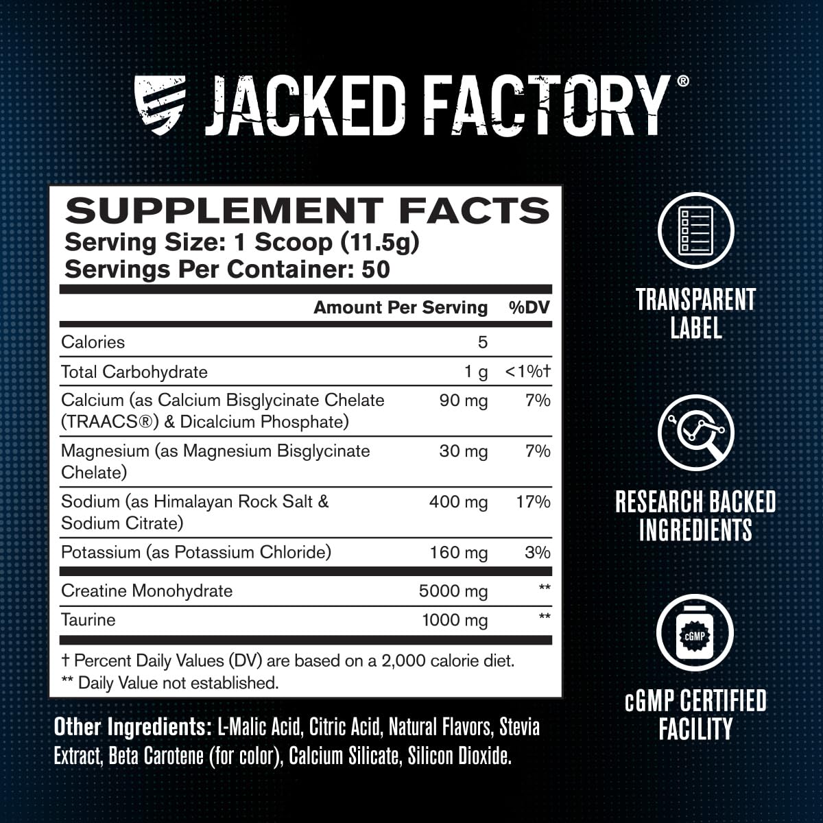 Jacked Factory Creatine Electrolytes endurance focused training scene.