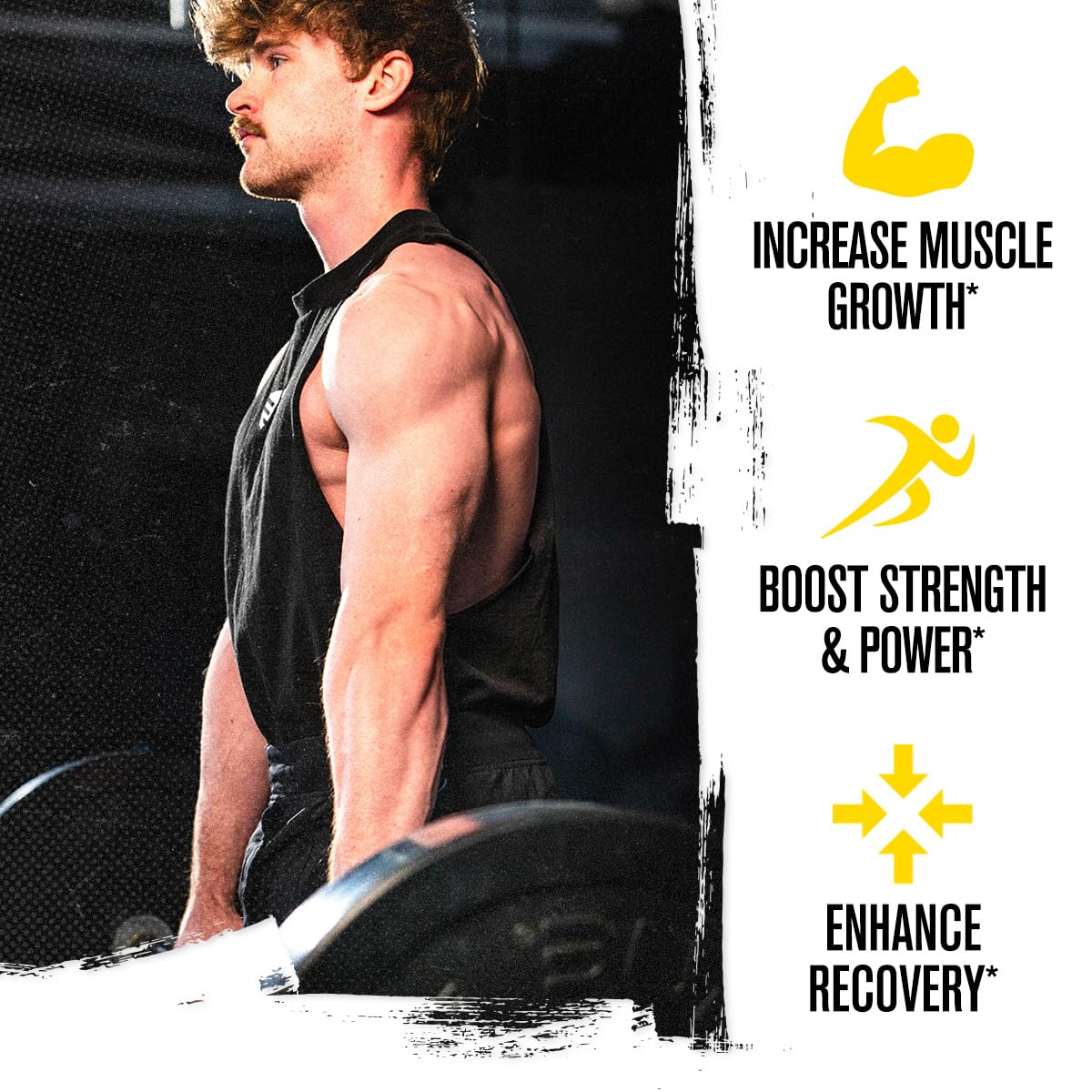 Jacked Factory Creatine Gummies lemon slice emphasizes citrus flavor and refreshment