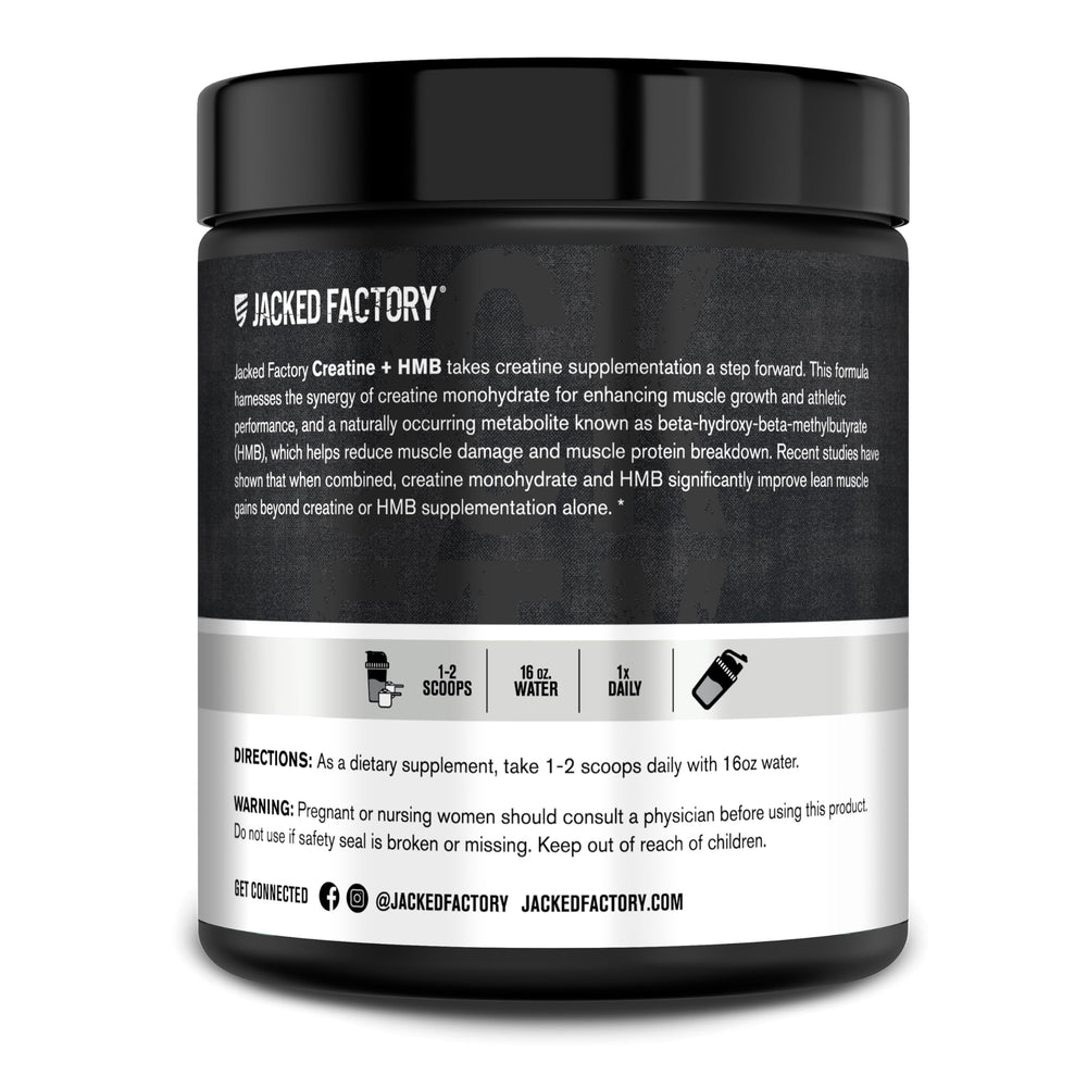Jacked Factory Creatine HMB powder facility—manufactured in a cGMP-certified facility.