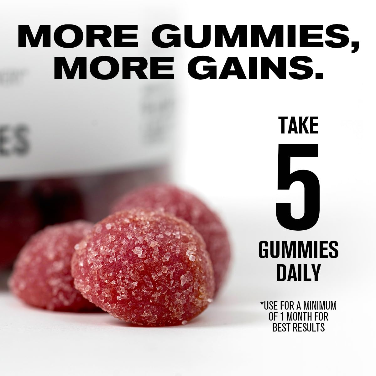 Travel-friendly packaging of Jacked Factory Gummies for gym trips