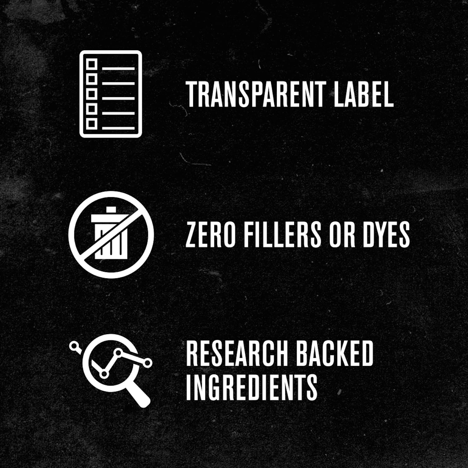 Third-party tested badge on Jacked Factory packaging for quality.