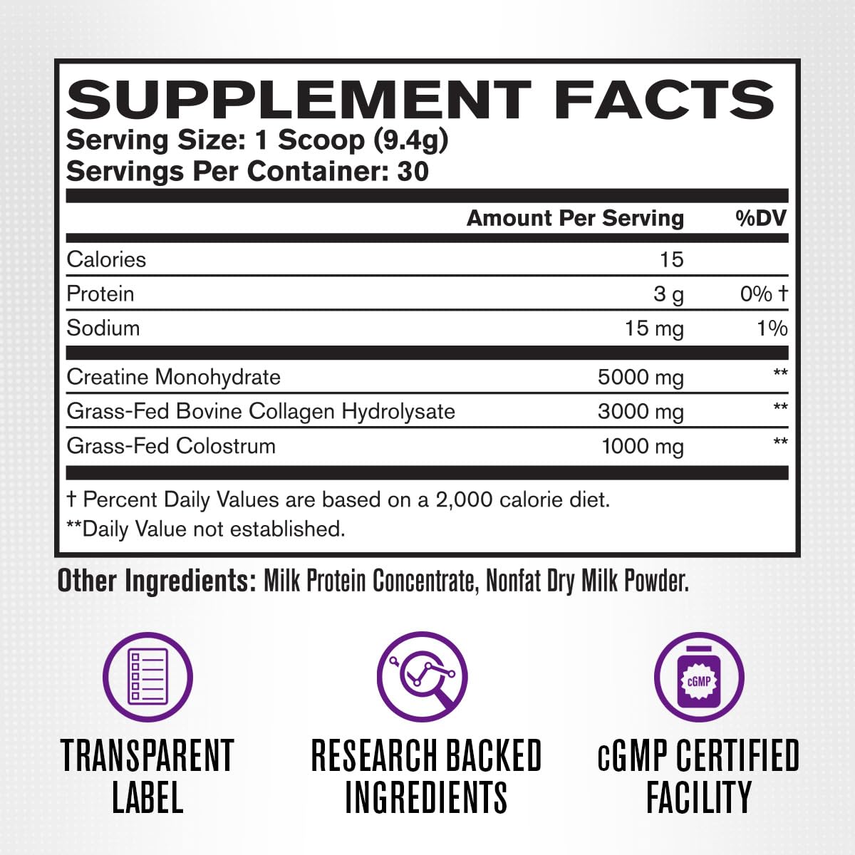 Jacked Factory Creatine for Women gluten-free formula suitable for many regimes